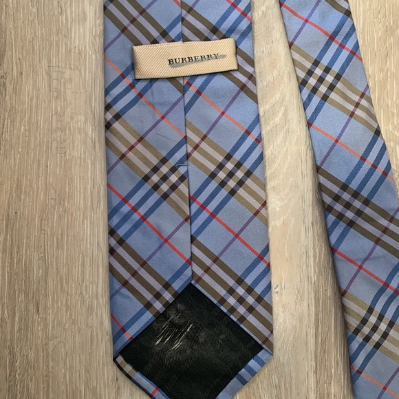 burberry silk tie